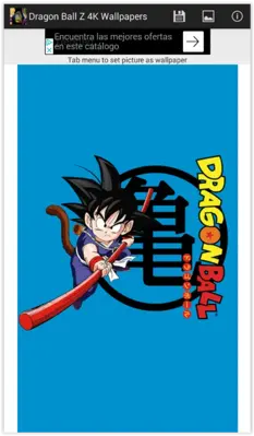 Dragon Ball Z 4K Wallpapers android App screenshot 0