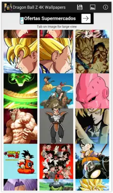 Dragon Ball Z 4K Wallpapers android App screenshot 2