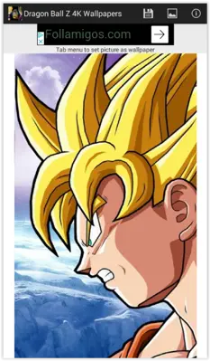 Dragon Ball Z 4K Wallpapers android App screenshot 3