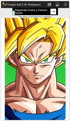 Dragon Ball Z 4K Wallpapers android App screenshot 4