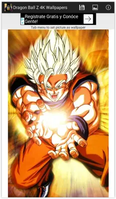 Dragon Ball Z 4K Wallpapers android App screenshot 5