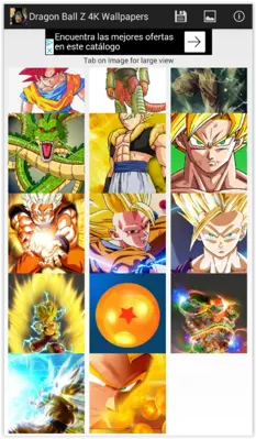 Dragon Ball Z 4K Wallpapers android App screenshot 6